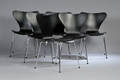 Arne Jacobsen 1901-1971. Seks stole, model 3107 6