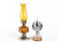 FOTOGENLAMPOR, 2 st, glas , 1900 - tal