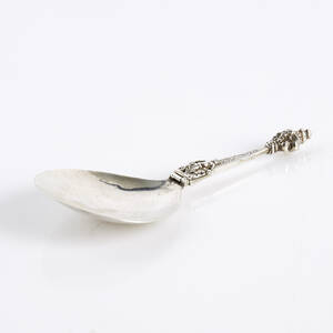 Sked fällbar silver 1700-tal