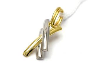 Hänge Tvåfärgat 18K
