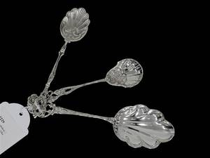 Kompottsked, i Silver