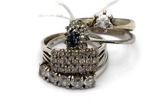 Ringar, 4st Ø17½-18¼