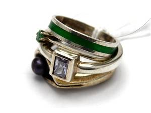Ringar 4st Ø16¾-19