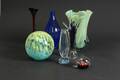 Samling vaser af glas 7