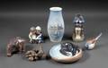 Samling div. figurer og vaser 7