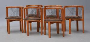 Niels Jørgen Haugesen. Et sæt på seks String Chairs 6