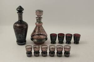 Likörserviser, 2 st