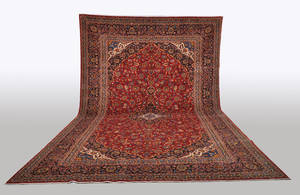 Persisk Kashan, 490 x 312 cm