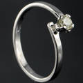 Solitaire ring ca. 0.22 ct.