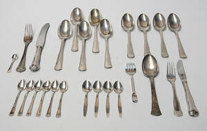 Samling diverse sølvbestik, Georg Jensen, Cohr mm26 Denne vare er sat til omsalg under nyt varenummer 3965866