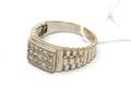 Ring vitguld 18K