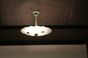 TAKLAMPA RÅGLAS, VÅGIGT 40-TAL DIAM 55 CM
