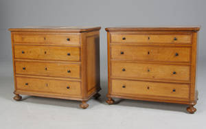 Par kommoder, elmetræ 2