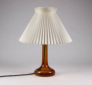 Holmegaard  Le Klint, bordlampe, glas 