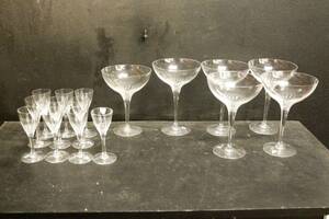 Champagneglas, 6 st 10 spetsglas