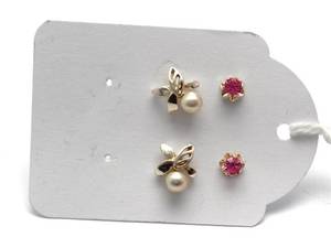 Örhängen, två par