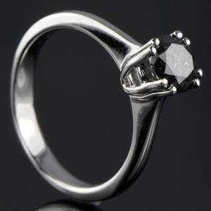 Solitaire ring ca. 1.11 ct.