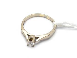 Ring 18K vitguld