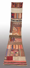 Persisk Patchwork kelim, 463 x 75 cm
