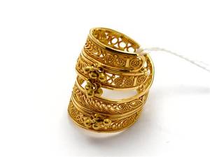 Ring 21K 9,8g