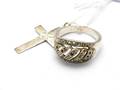 Parti silver, ring
