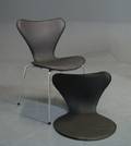 Mertz-Design læderovertræk til Arne Jacobsen 7er stole. Sæt på 2 stk