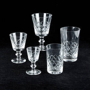 Vicke Lindstrand glasservis från Kosta
