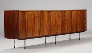 Dansk møbelproducent. Lav skænk, palisander