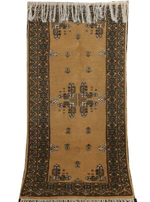 Handknuten matta, orientalisk