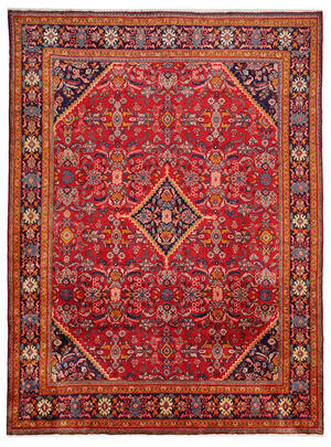 Persisk handknuten matta Mahal, 390x295 cm