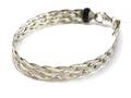 Armband flätat S925
