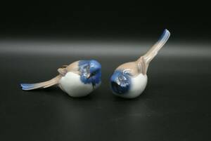 Bing  Gröndahl, figuriner, fåglar, 2st