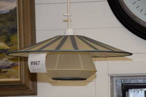 Taklampa plast 45x45 cm