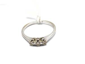 Ring vitguld 14K