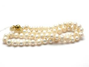 Pärlcollier odlade sötvatten