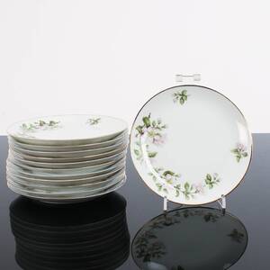 ASSIETTER, 12 st, porslin, Tyskland