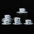KAFFESERVIS, Musselmalet, Bing  Grøndahl, Danmark