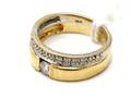 Ring med diamanter