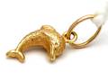 Hänge delfin 18K