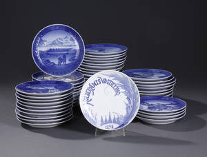 Samling Kgl. P. Juleplatter mm. 53