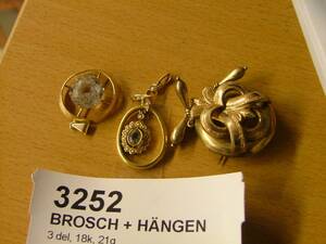 Brosch  hängen, 3 del