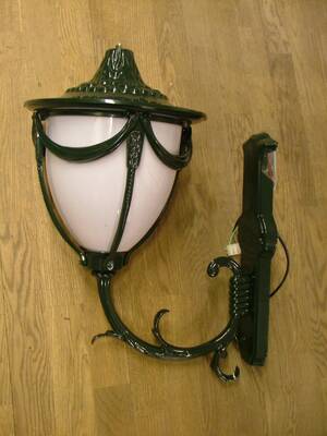 Ytterbelysning, för vägg