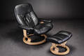 Stressless. Lænestol med skammel 2 