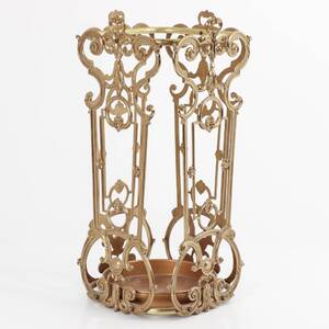 PARAPLYSTÄLL, mässing, 1900-tal