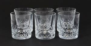 Whiskeyglas 6st i kristall