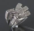 Brillantring, ca. 1.05ct.