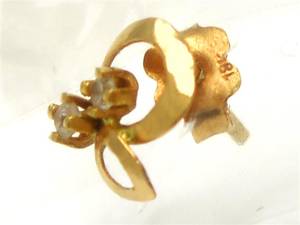 Örhänge 18K 0,3g