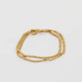 Klockkedja 18 k guld