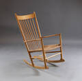 Hans J. Wegner. Gyngestol af bøgetræ, model J-16