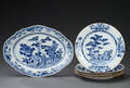 Seks dele kinesisk porcelæn, 1700-1800 tallet. 6